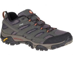 נעלי מירל לגברים אפור כהה עמיד במים Merrell Moab 2 Gore-Tex GTX J06039