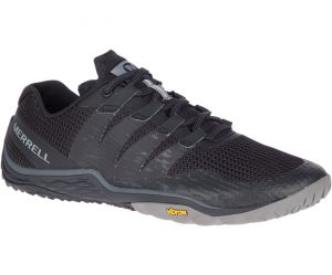 נעלי ריצה מירל שחורות לגברים Merrell Trail Glove 5 J50293