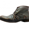 נעלי גברים פליי לונדון חום כהה משופשף Fly London Watt Washed 1141854001