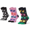 Mixed Cat Socks – Women-3